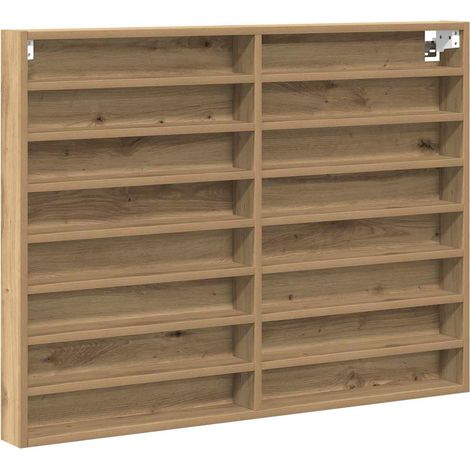 Maison Exclusive - Vitrine mit Regal Artisan-Eiche 100 x 8,5 x 75