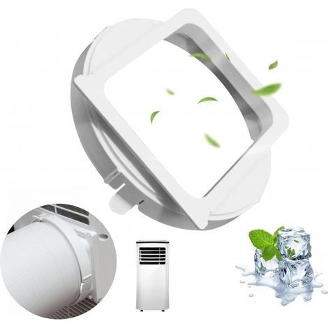 Raccord de tuyau d'échappement de climatisation mobile - Ø 150 mm - Adaptateur de tuyau d'échappement de climatisation - Adaptateur de tuyau d'échappement - Rallonge de tuyau (1/5)
