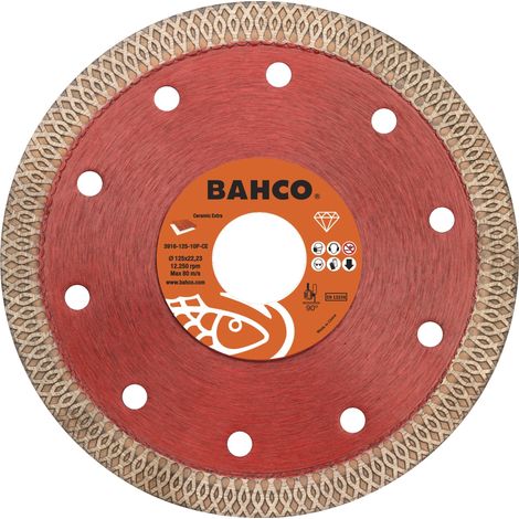 Disque à tronçonner diamanté Bahco 3916-125-10P-CE 125 mm