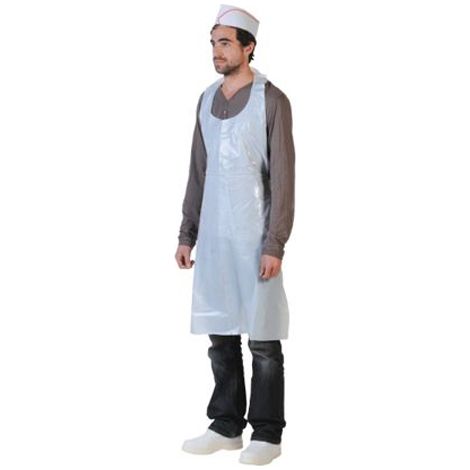 Tablier blanc gaufre standard 70 x 120 cm sachet de 100