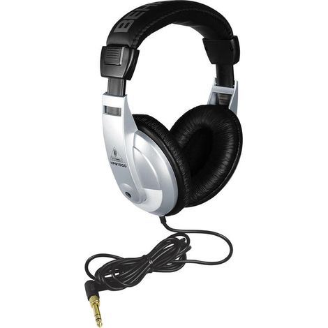 Behringer HPM1000 auricular y casco Auriculares Alámbrico Música Negro, Plata