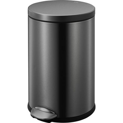 Treteimer Luna 12 l Edelstahl Kosmetikeimer Badeimer Abfalleimer
