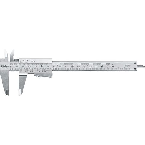 Mitutoyo 531-122 Calibrador Vernier Precisión 0,05 mm (1/3)