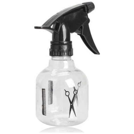 Flacon pulvérisateur d'eau pour coiffure en plastique 300 ml (1/5)