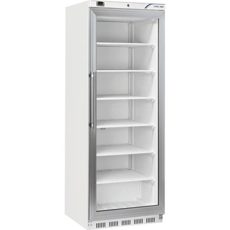 Vitrine réfrigérée négative 400L avec porte en verre thermostat digital 6 étagères serrure - Cool Head (1/5)
