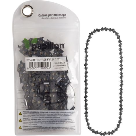 CATENA MOTOSEGA 582K PAPILLON M:72 PASSO:325 SP:0,058-1,5MM
