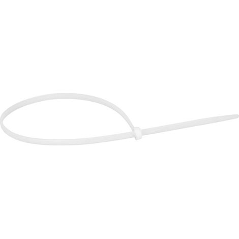 100 Colliers Colring incolore à denture intérieure largeur 7,6mm et longueur à plat 550mm LEGRAND 032045 (1/2)