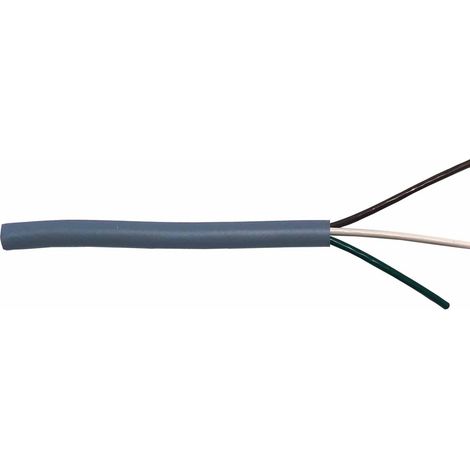 Câble multiconducteur RS PRO Gris, 100m ( Prix pour Bobine de 100 Mètres )