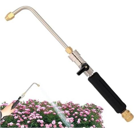 Hochdrucklanze für Gartenschläuche, tragbares Multifunktions-Sprühgerät/Reinigungsgerät für Dachrinnen, Terrassen, Zäune, Waschen M22-14 (1/5)
