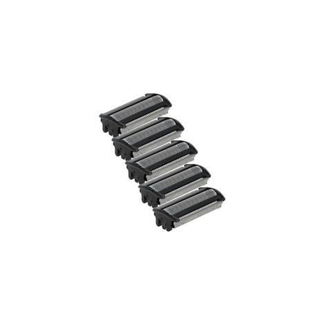 vhbw 5x Têtes de rasoir de remplacement compatible avec Philips BodyGroom S3000 BG30xx, BG3010 rasoir électrique, noir / argenté (1/4)