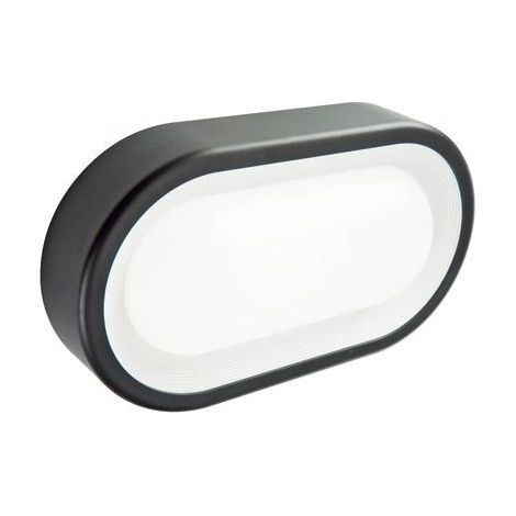 Ovale Deckenleuchte 9W Led 4000K Orion Graphitlinie