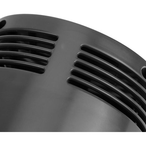 Mini radiateur électrique 400 W sans balais, petit chauffage d'appoint portable pour la maison, le bureau ou la chambre, noir, prise UE 220 V (1/5)