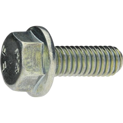 Reidl DIN 6921 Sechskantschraube mit Flansch M 12 x 80 8.8 verzinkt farblos (1/4)