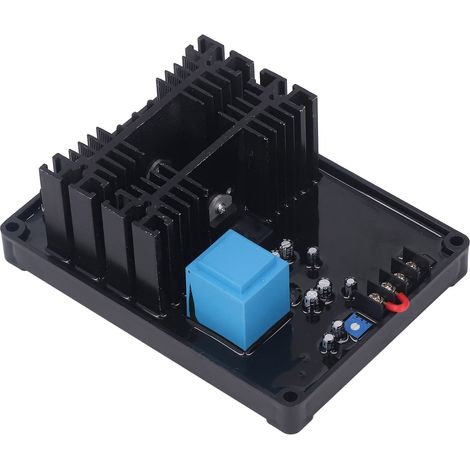 Régulateur de tension automatique avec protection contre les surtensions et générateur à balais 380‑440 V (1/5)