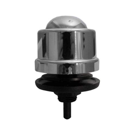 Pulsante di scarico completo per cassetta Unibox comando pneumatico finitura cromata 5.91 Its Todini