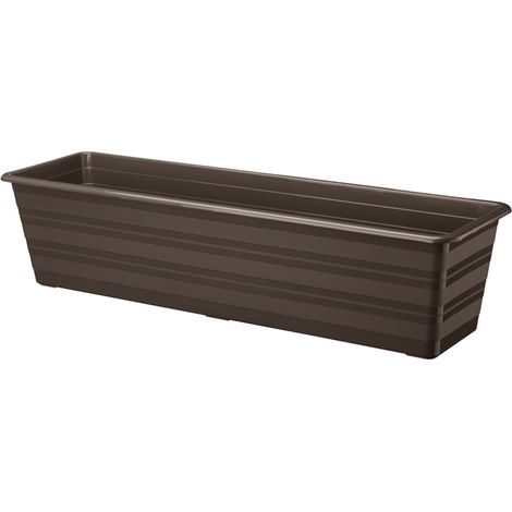 Draco Balkonblumentopf (60 cm, braun) (1/3)