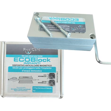 ECOBLOCK ANTICALCARE MAGNETICO INSTALLAZIONE CONTATORE ACQUA