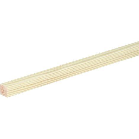 FN Neuhofer Flachleiste 240 cm 13 x 13 mm Fichte/Kiefer Leisten (1/2)