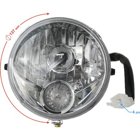 Faro delantero de scooter Tres (1/4)