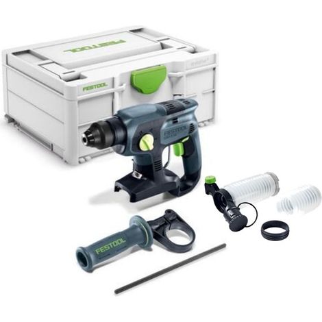 FESTOOL Akku-Kombihammer KHC-S 18-Basic + Absaugvorrichtung AV-BHC/KHC - 578747E (1/4)