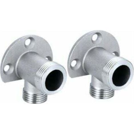 Kits d'installation pour le raccordement de tuyaux aux robinets apparents, systèmes de douche extérieure, mitigeurs thermostatiques, conversions de surface intégrées (1/4)