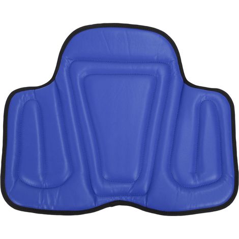 Coussin de selle de cheval absorbant les chocs, Long coussin occidental, siège d'équitation, fournitures équines, bleu (1/5)