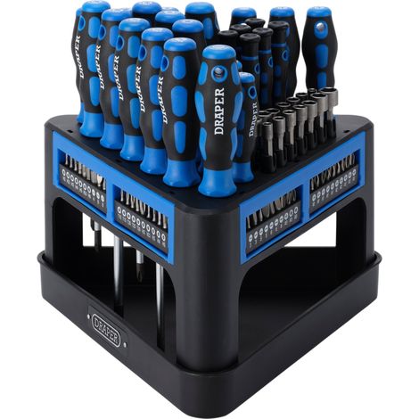 Draper 24719 Screwdriver, Socket and Bit Set (100 Piece)