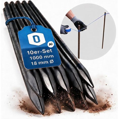 Schnureisen 1000 x 18 mm 10er Pack (1/5)