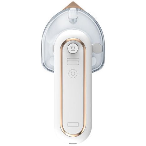 Mini fer de voyage sans fil portable rechargeable par USB - Pour les voyages, les loisirs créatifs, les voyages - Machine à repasser à 360 degrés - S (1/5)