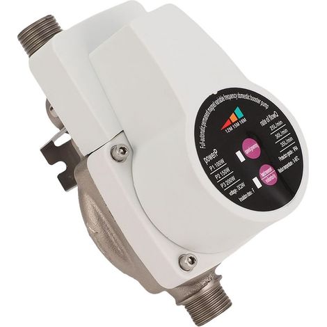 Intelligente Druckerhöhungspumpe für den Hausgebrauch, automatische Ein-/Ausschaltfunktion, ultraleise, 100 W/150 W/200 W, einstellbare Fördermenge (25 l, 30 l, 35 l/min), (1/5)