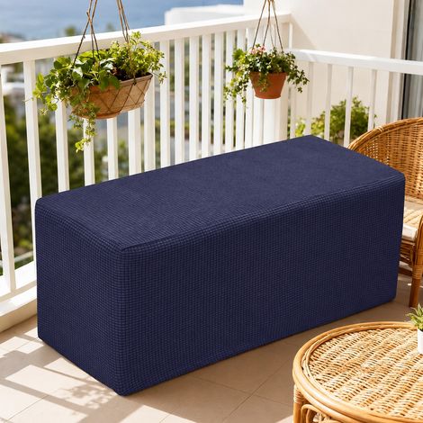 Housse intégrale élastique pour repose-pieds 110 × 40 × 40 cm polyester bleu de Prusse 08 110 40 40cm 30 × 30 × 30 cm 500 g – Livraison gratuite