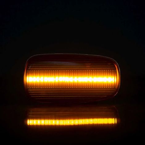KIT 2 INDICATORI DI DIREZIONE LATERALI A LED COMPATIBILE CON Lexus IS200 Typ XE1 BJ 1998-2005 , VETRO GIALLO
