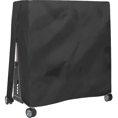 Funda universal para mesa de ping pong plegable, protección impermeable para exteriores, tamaño perfecto 185 x 70 x 165 cm, material duradero y resistente, fácil de colocar, OriginalCorner (1/4)