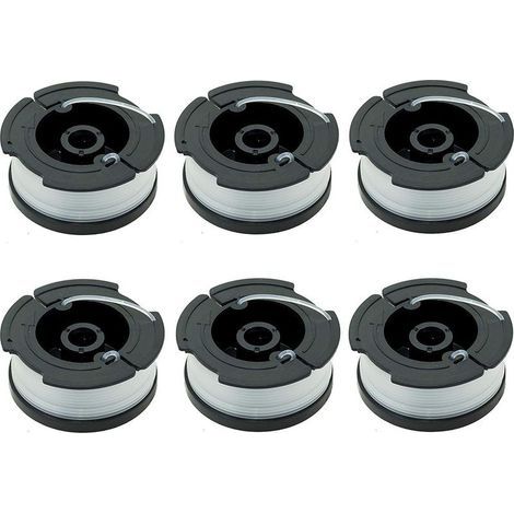 Lot de 6 bobines A6481 A6485 pour tondeuses Black Decker (1/5)