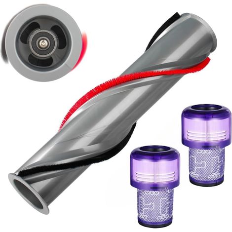 Brosse Aspirateur pour Dyson V11, Pièces Détachées pour Dyson, avec 2 Filtre HEPA, Accessoires pour Dyson V11, Pièce de Rechange de Qualité Supérieure pour un Nettoyage Efficace (1/5)