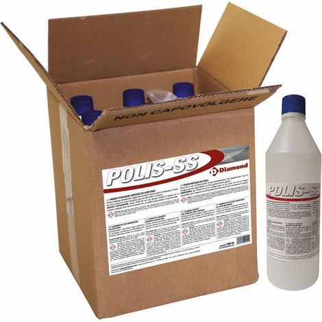 Produit polissage surface en acier inox 4 x 1 kg - Diamond