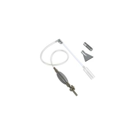 Nettoyant pour Gravier D'aquarium, Nettoyage Aquarium, 1.7m Aspirateur à Bec Canard Gratuit, Siphon Puissant pour Vidange Complète, Pompe a Siphonner Eau avec Filtre à Gravier