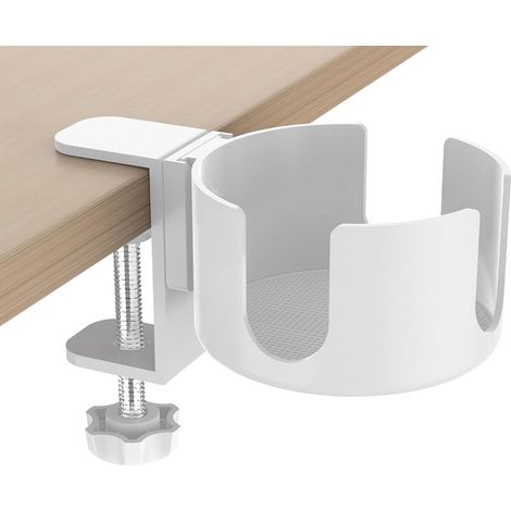 1 Porte-gobelet, Détachable, ABS et Alliage d'aluminium, Design en U, Pour Bureau et Maison (1/5)