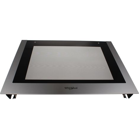 Vitre extérieure pour four 481011097990 – Remplacement compatible avec modèles Whirlpool – Sécurise la cuisson – Installation facile (1/3)