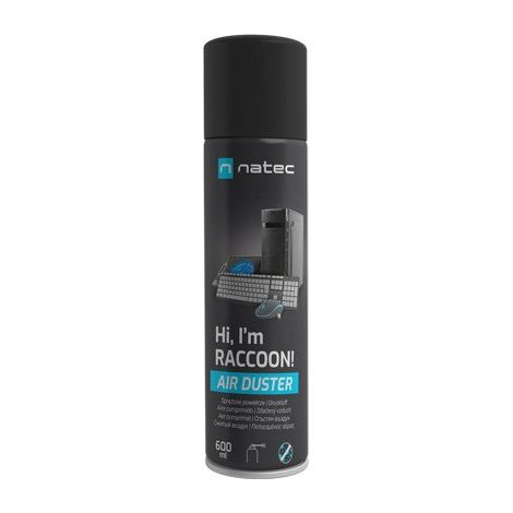 Aria compressa Natec Raccoon Air 600ml (1/3)
