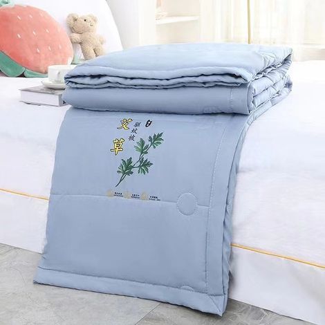 Couette Anti-moustiques - Fibre D'armoise - Pour Été - 170 x 200 cm - Lavable En Machine - Couette Légère (1/5)