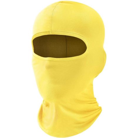 Sturmhaube mit UV-Schutz, multifunktional, für Damen und Herren, Gelb (1/5)