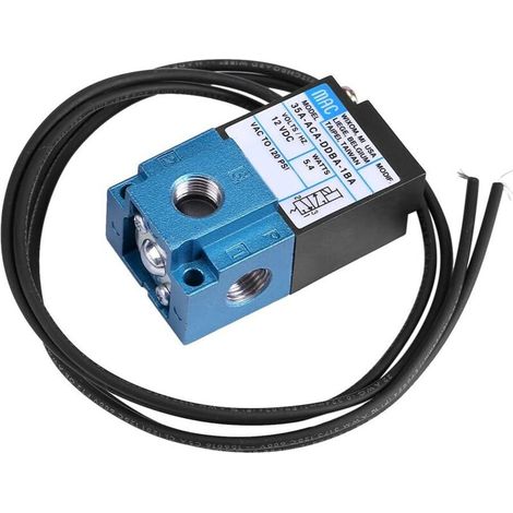 3-Port DC 12V 35A Electric Boost Control Solenoid Valve - ACA-DDBA-1BA (1/5)