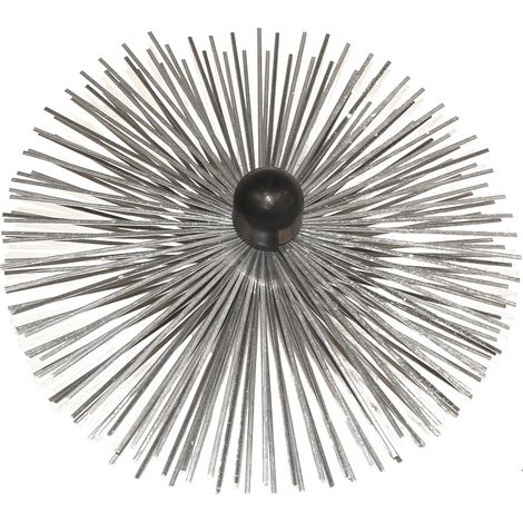Hérisson en acier rond pour conduits maçonnés et poteries 350 mm - PROGALVA - 1649
