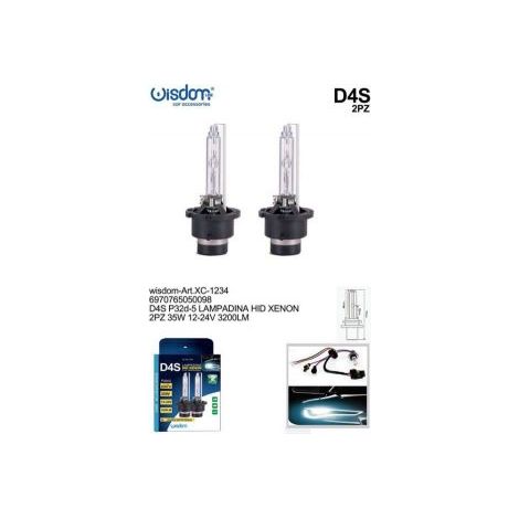 Coppia Lampade Lampdine Fari XENON D4S 6000K Kelvin Ricambio Auto 35W Lampade D4S
