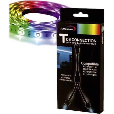 Connecteur T pour Ruban LED RGB Lumihome®