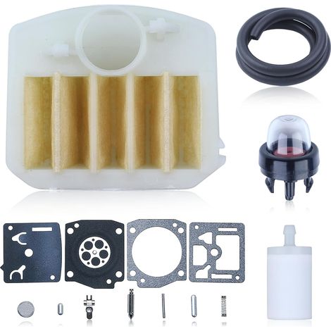 Kit de réparation de carburateur Gubeter pour tronçonneuse Husqvarna 340 345 350 353 346Xp 340E 345E 351 Pièce pour Zama Rb 122 537024002 (1/5)