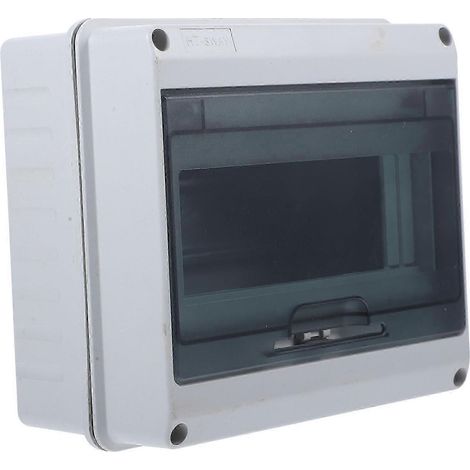 Boîte de disjoncteurs, boîte de distribution, boîte de protection électrique à 8 voies (1/2)