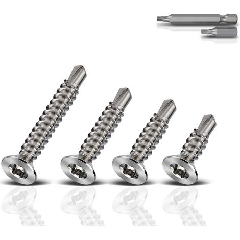 200 Vis Autoforeuse Inox 410 Torx T20 T.Fraisée 4,2x19/25/32/38mm (1/5)