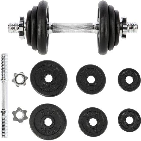 Gusseisenhantel, 10 kg Gewicht